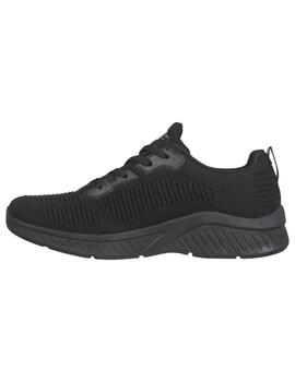 Zapatilla Mujer Skechers Bob Squad Air Negro