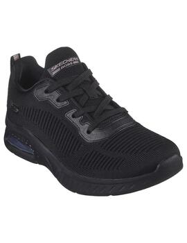 Zapatilla Mujer Skechers Bob Squad Air Negro