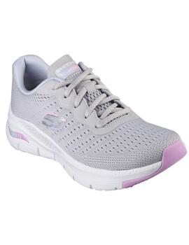 Zapatilla Mujer Skechers Arch Fit Infinity Gris