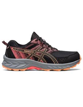 Zapatilla Mujer Asics Gel-Venture 9 Negro/Coral