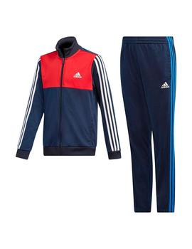 Chandal adidas Tibero Niño Azul y Rojo