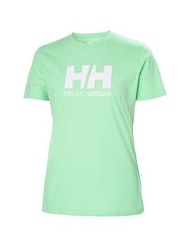 Camiseta Mujer HH Logo Menta