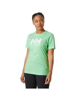 Camiseta Mujer HH Logo Menta