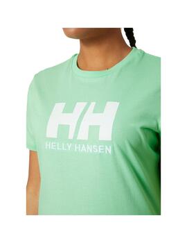 Camiseta Mujer HH Logo Menta