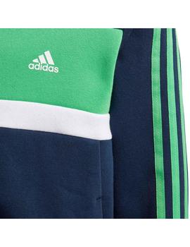 Chandal adidas Training Niño Azul y Verde