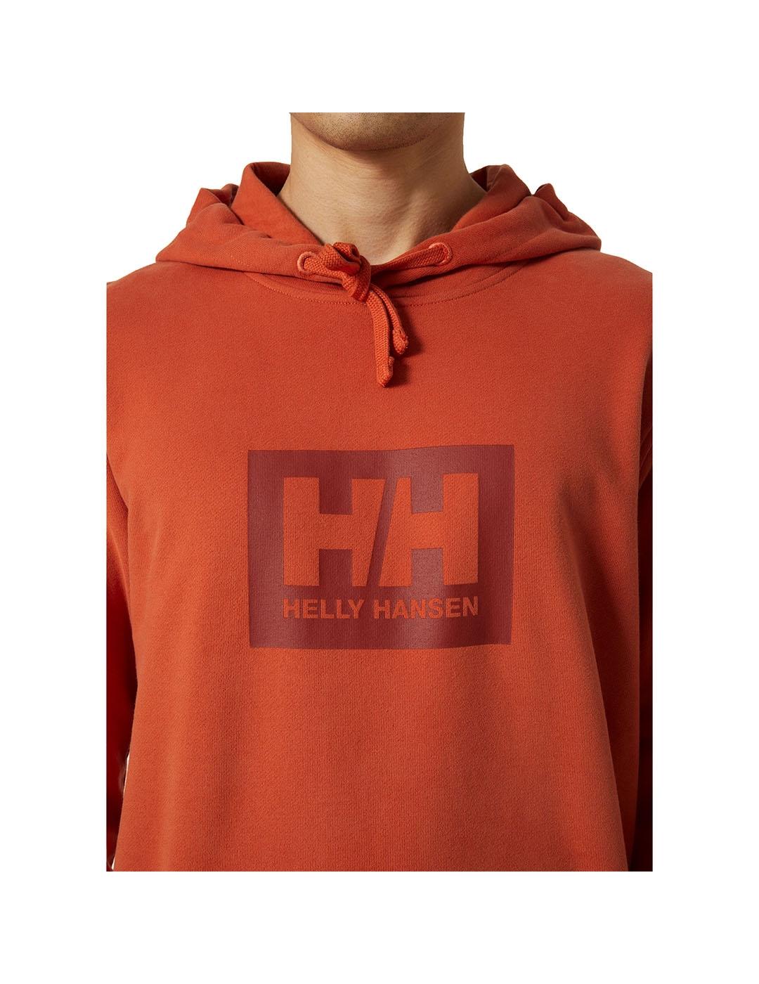 Sudadera Helly Hansen Logo rojo hombre