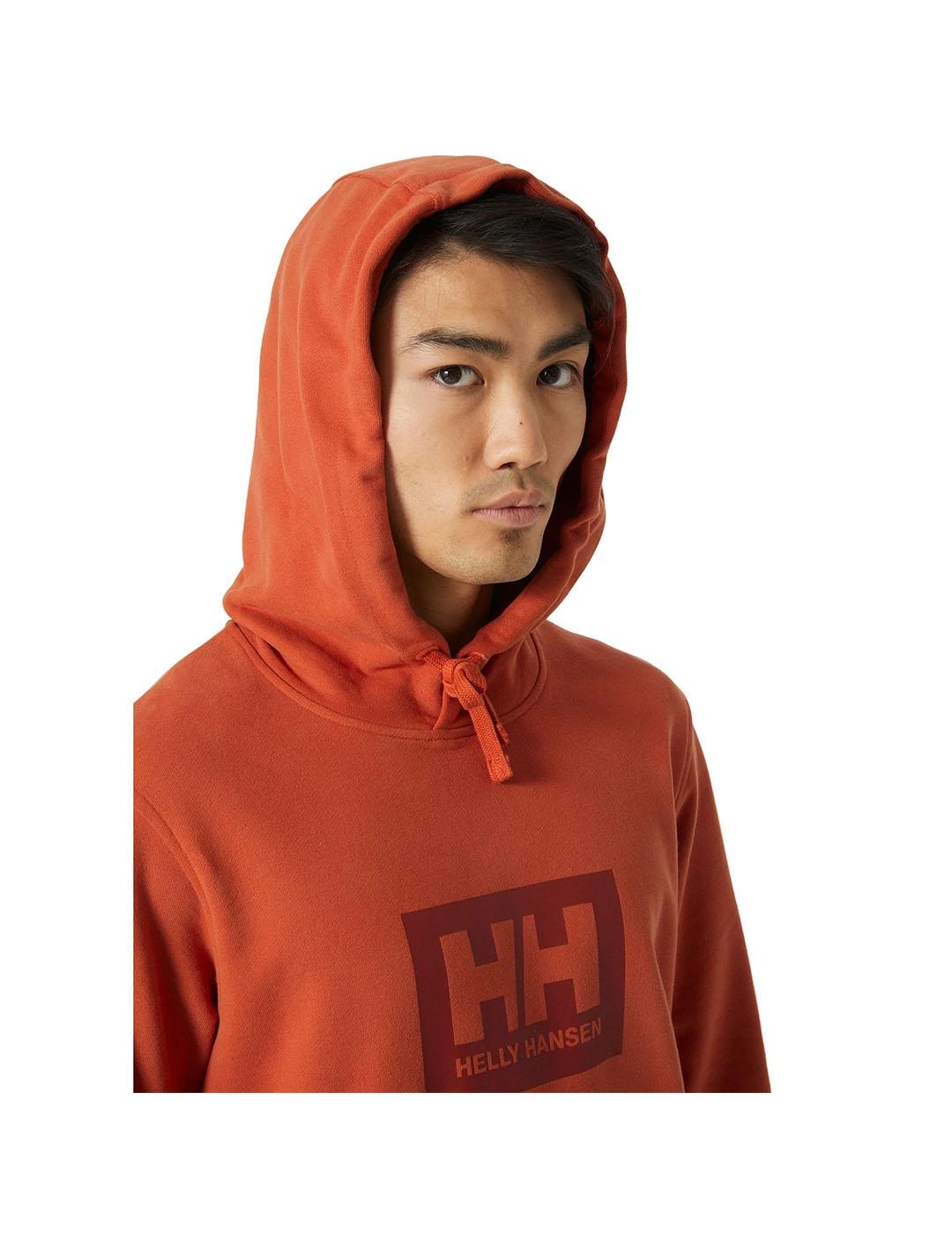 Sudadera Helly Hansen Logo rojo hombre