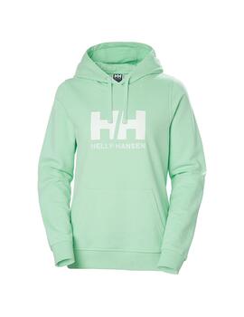 Sudadera Mujer HH Logo Hoddie Menta