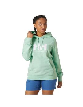 Sudadera Mujer HH Logo Hoddie Menta