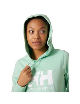 Sudadera Mujer HH Logo Hoddie Menta