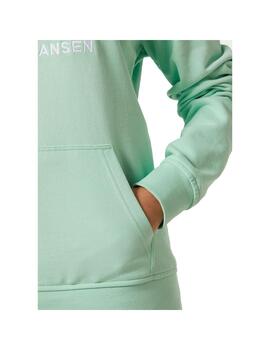 Sudadera Mujer HH Logo Hoddie Menta