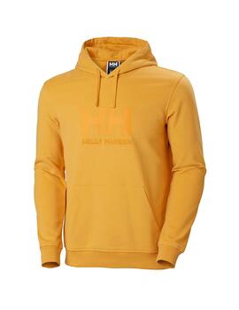 Sudadera Hombre HH Logo Hoodie Mostaza