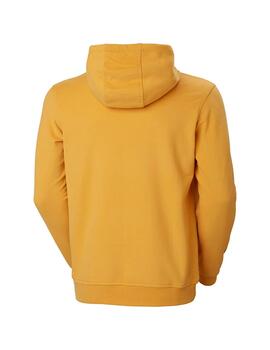 Sudadera Hombre HH Logo Hoodie Mostaza