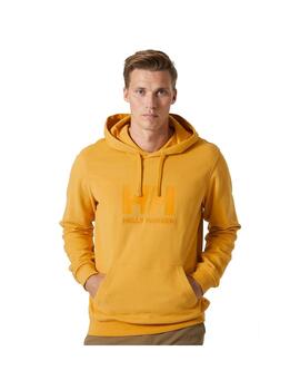 Sudadera Hombre HH Logo Hoodie Mostaza