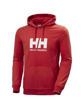 Sudadera Hombre HH Logo Hoodie Rojo