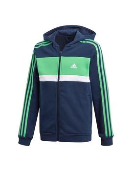 Chandal adidas Training Niño Azul y Verde