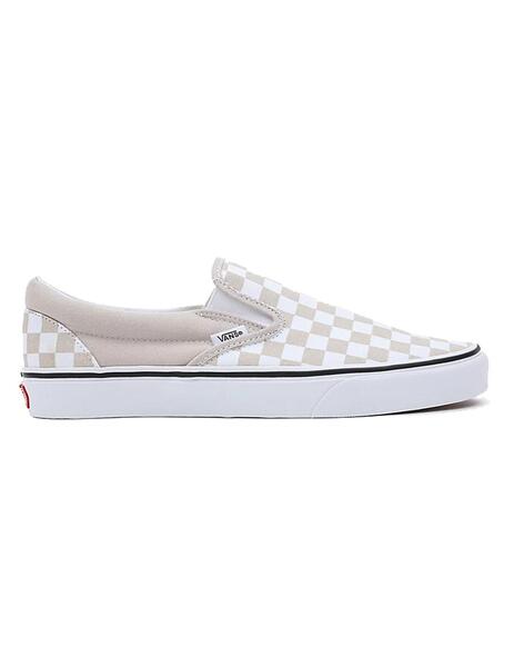 Arroyo Oportuno Multa Zapatilla Unisex Vans Classic Slip-On Cuadros Bei