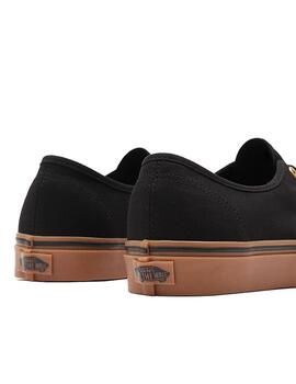 Zapatilla Hombre Vans Gum Authentic Negro Marrón