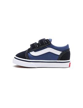 Zapatilla Baby Vans Old Skool V Azul