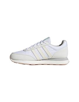 Zapatilla Mujer adias Run 60s 3.0 Blanca Crema