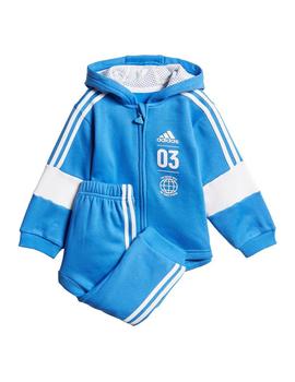 Chandal adidas Logo Fzhd Niño Azul