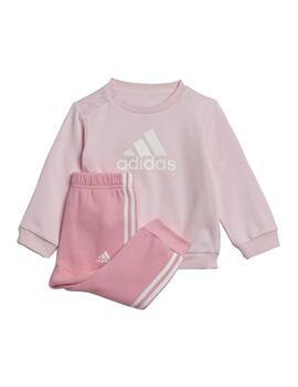 Chandal Baby adidas Bos Logo Rosa