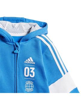 Chandal adidas Logo Fzhd Niño Azul