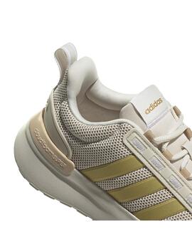 Zapatilla Mujer adidas Racer Tr21 Beige Oro