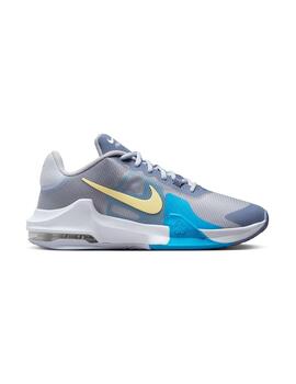 Zapatilla Hombre Nike Air Max Impact 4 Gris Azul