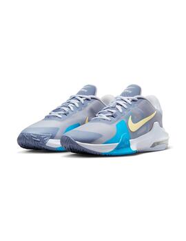 Zapatilla Hombre Nike Air Max Impact 4 Gris Azul