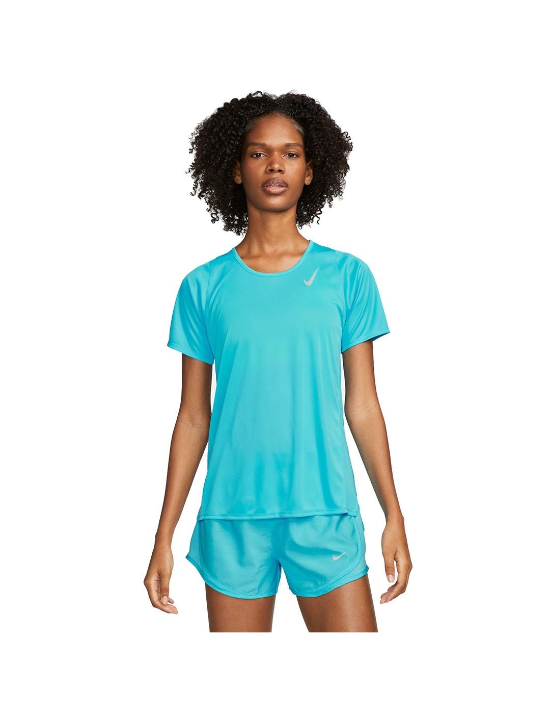 Camiseta Mujer Nike Dri-FIT Race Azul