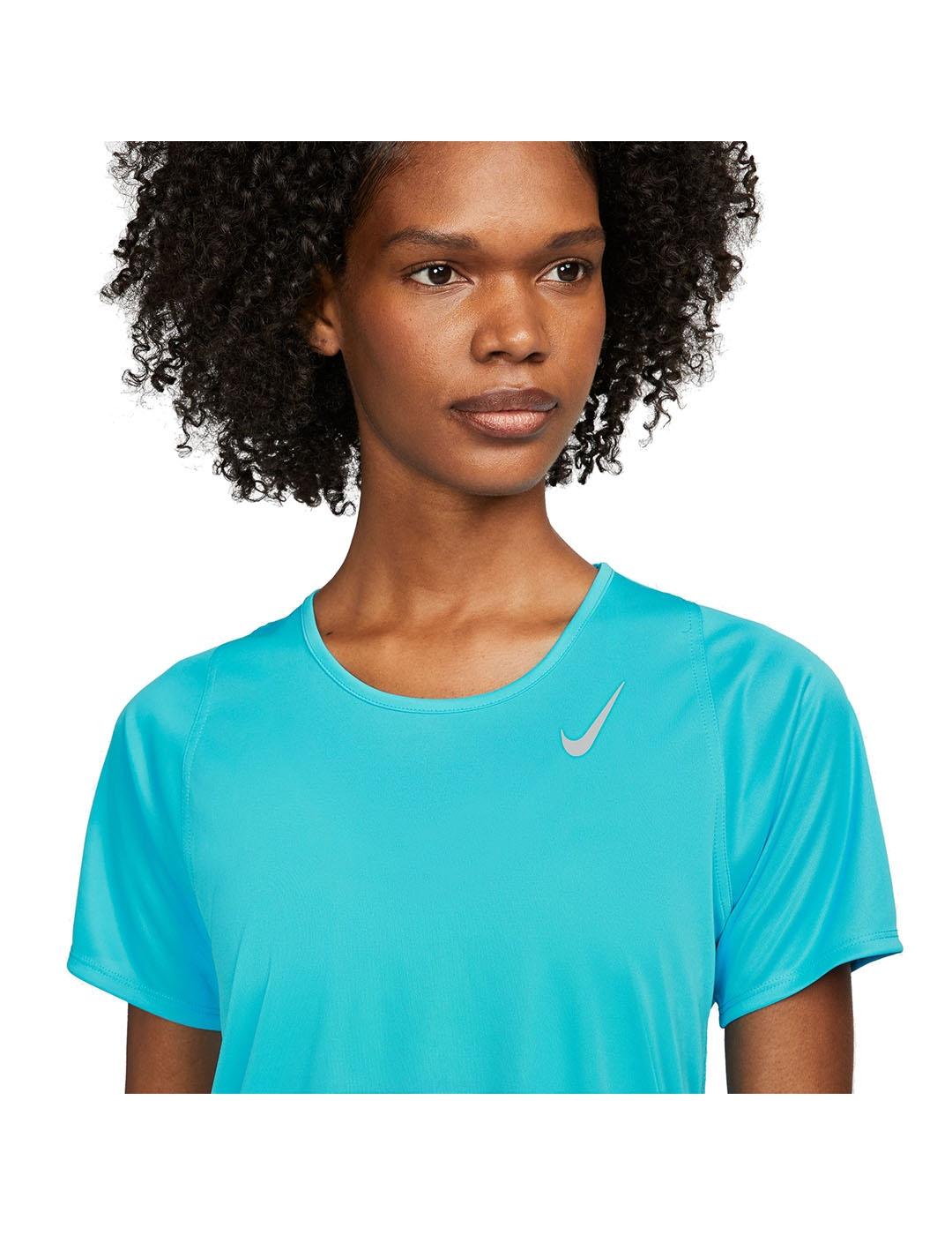 Camiseta Mujer Nike Dri-FIT Race Azul