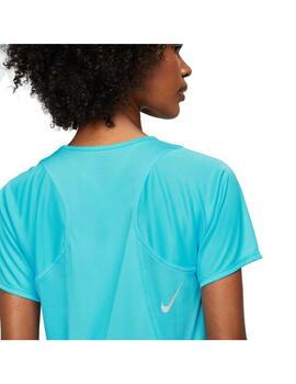 Camiseta Mujer Nike Dri-FIT Race Azul