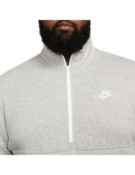 Sudadera Hombre Nike Nsw Club BB Gris