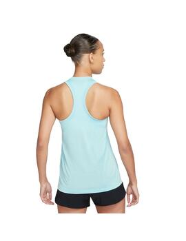 Camiseta Mujer Nike Df Tank Azul