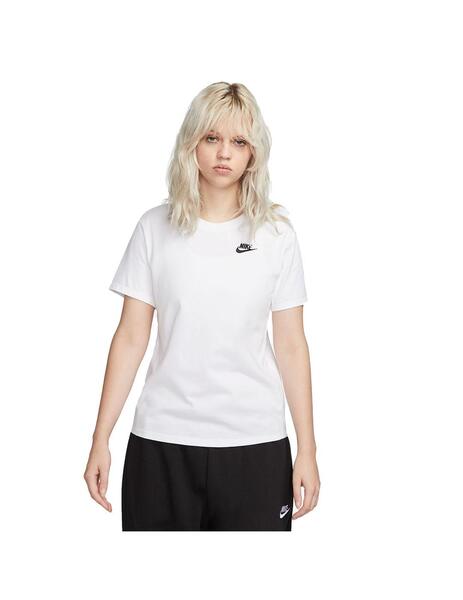 Camiseta Mujer Nike Nsw Club Blanca