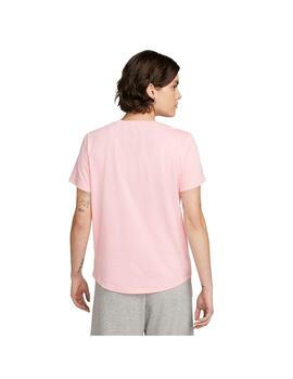 Camiseta Mujer Nike Essntl Rosa