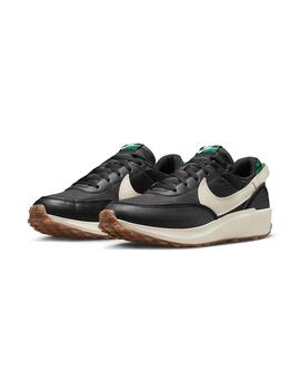 Zapatilla Hombre Nike Waffle Debut Negra Blanca