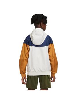 Sudadera Niñ@ Nike Nsw Wr Azul Beige