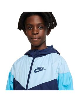 Sudaderas Niñ@ Nike Nsw Wr Verde Azul