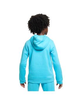 Sudadera Niño Nike Nsw Club + Azul