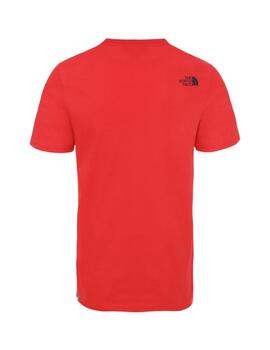 Camiseta Hombre TNF Easy Roja