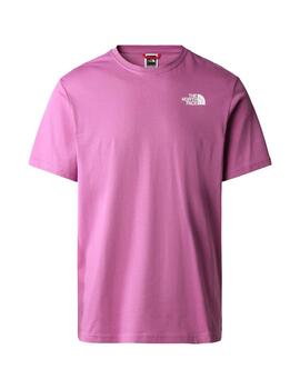 Camiseta Hombre The North Face Red Box Morado