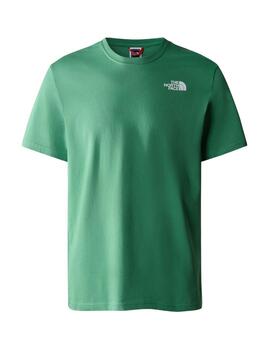Camiseta Hombre The North Face Red Box Verde