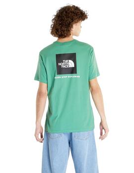 Camiseta Hombre The North Face Red Box Verde