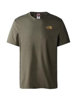 Camiseta Hombre THe North Face Red Box Celebration Verde