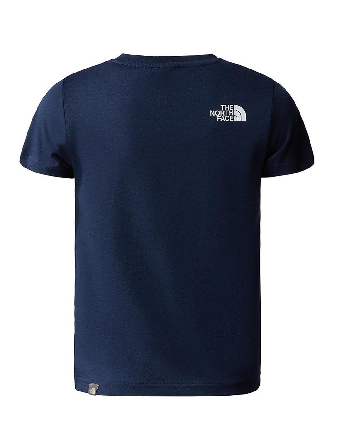 Camiseta Niñ@ The North Face Red Box Marino
