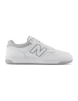 Zapatilla Unisex New Balance 480 Blanca Gris