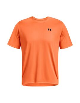 Camiseta Hombre Under Amour Tech Vent Naranja