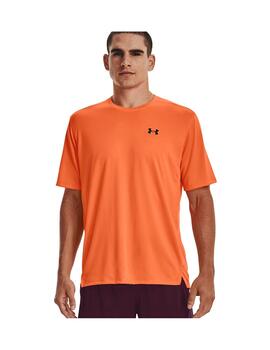 Camiseta Hombre Under Amour Tech Vent Naranja